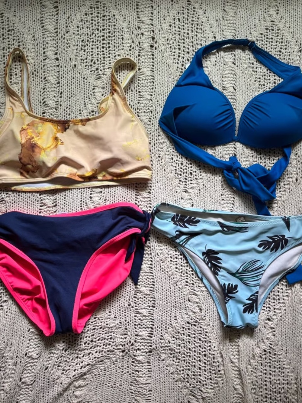 BOGO BUNDLE LOT! Pack mix and match bikini set   - fits women small, all like ne